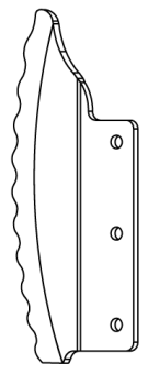 Лезвие волнистый ломтик Hallde 63300 в ШефСтор (chefstor.ru)